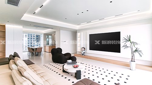 拿捏了！188㎡極簡+原木溫馨舒適很好住|長沙全屋整裝