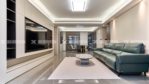 170㎡精裝大平層全屋定制效果，低調(diào)不單調(diào)|長(zhǎng)沙全屋整裝