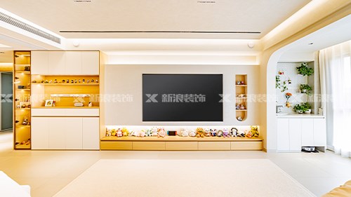 21w搞定133㎡原木奶油風，不豪華但很好?。長沙全屋整裝